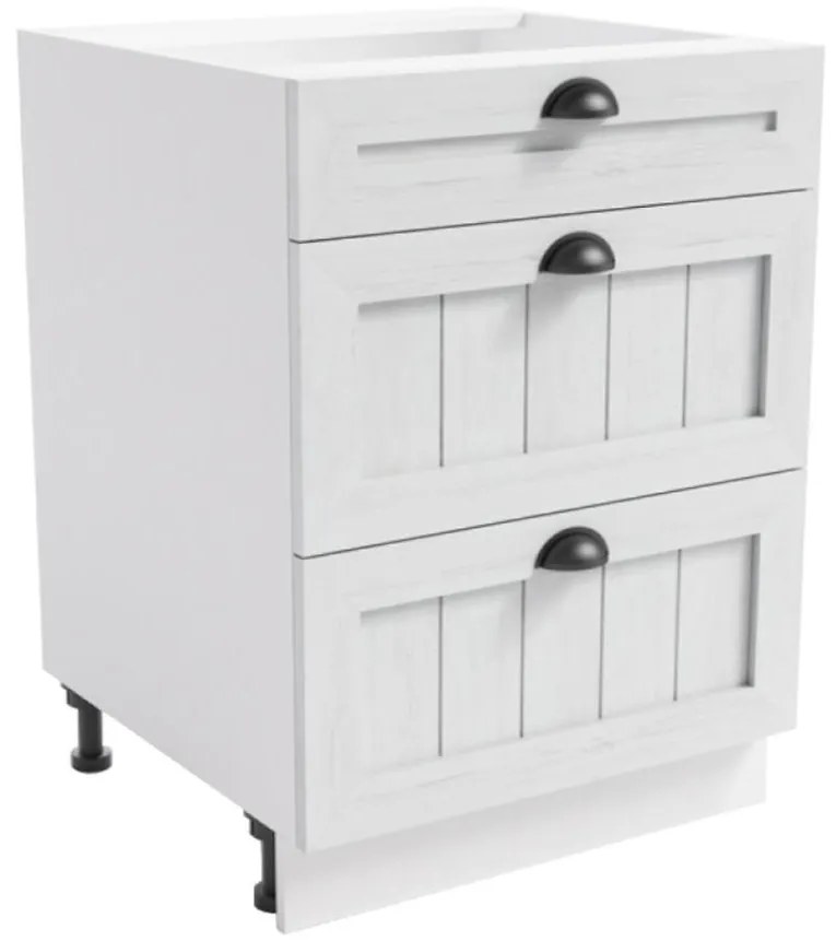 Skrinka do kuchyne Prowansja D60S3 borovica andersen