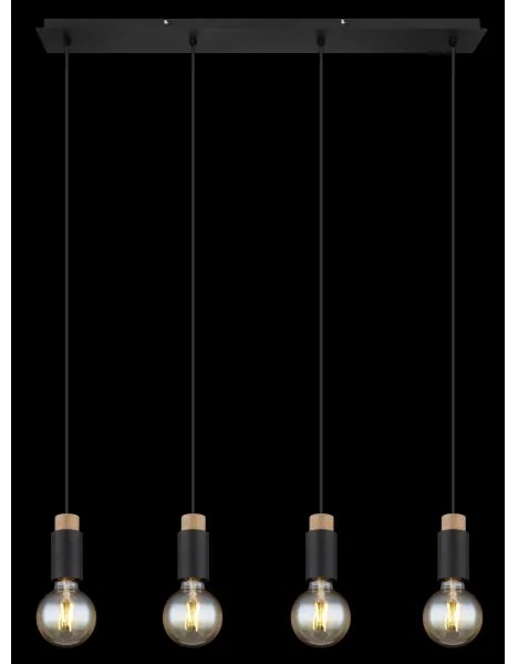 Globo 54045-4H - Luster na lanku MATTI 4xE27/40W/230V