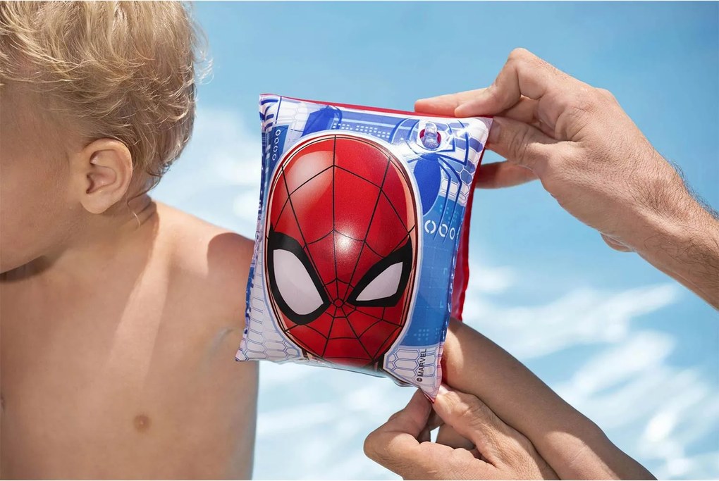 Plavecké rukávníky Spider-Man 23 x 15 cm Bestway 98001N