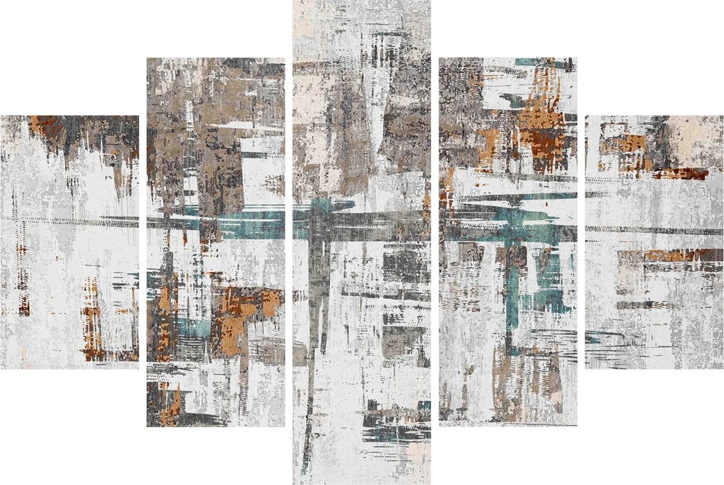 Obraz - Abstraktné ťahy (150x105 cm)