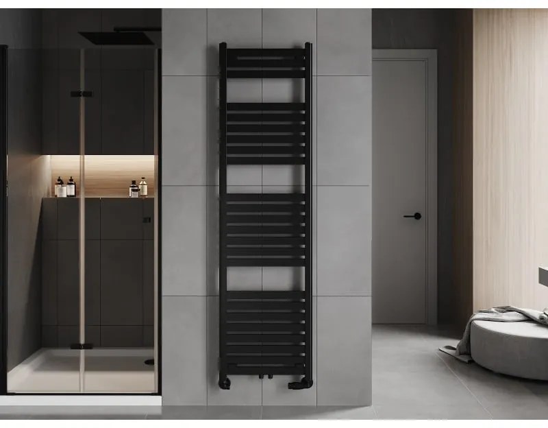 Mexen Uran vykurovacie teleso 1800 x 500 mm, 790 W, čierna, W105-1800-500-00-70