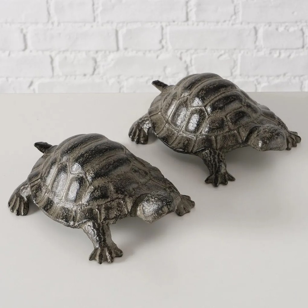 BOLTZE Záhradná liatinová figúrka Trully2, 6x21 cm, hnedá
