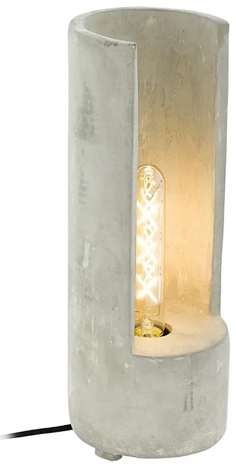 Eglo 49112 - Stolná lampa LYNTON 1xE27/60W/230V betón