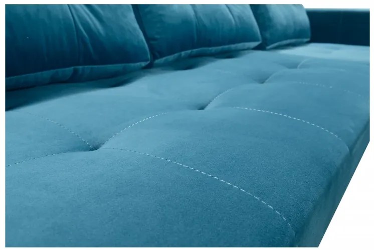 Sedacia súprava Gold, modrá (an 4575)