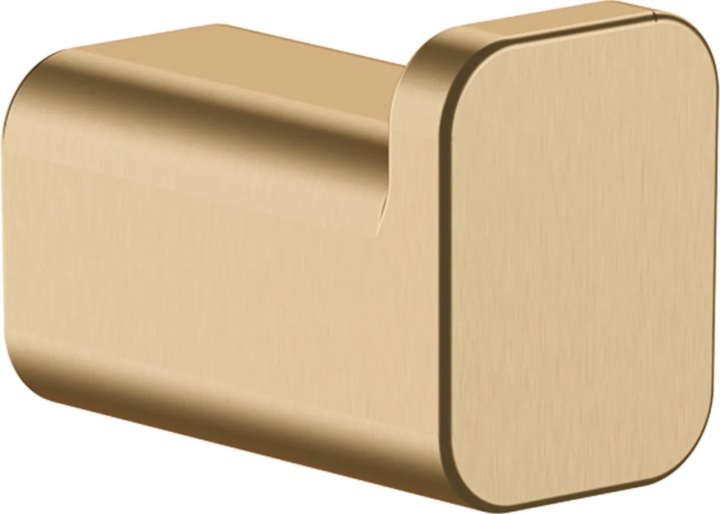 Hansgrohe AddStoris, jednoduchý háčik, kartáčovaný bronz, HAN-41742140