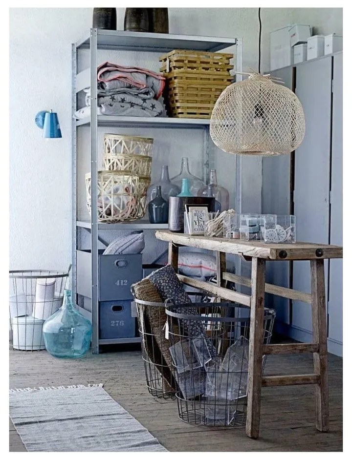 Závesné svietidlo v prírodnej farbe s bambusovým tienidlom ø 42 cm Rodi – Bloomingville