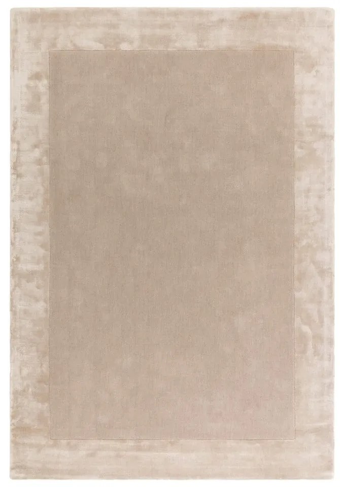 Béžový ručne tkaný koberec s prímesou vlny 160x230 cm Ascot – Asiatic Carpets
