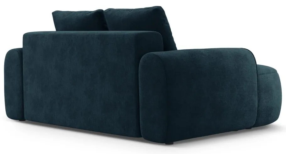 Zamatová pohovka v petrolejovej farbe 175 cm Linz – Cosmopolitan Design