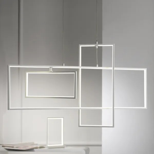 ONLI - LED Luster na lanku SQUID LED/60W/230V 4000K biela