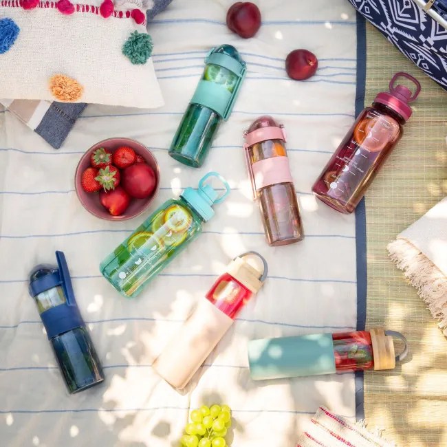 Fľaša THEO zelená SS22 969878 600 ml