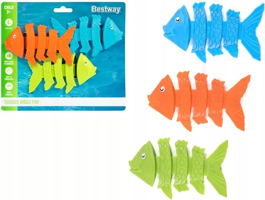 Hračka na potápanie, rybičky, 3ks | Bestway