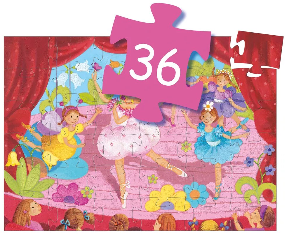 Puzzle Baletka 36 dielikov