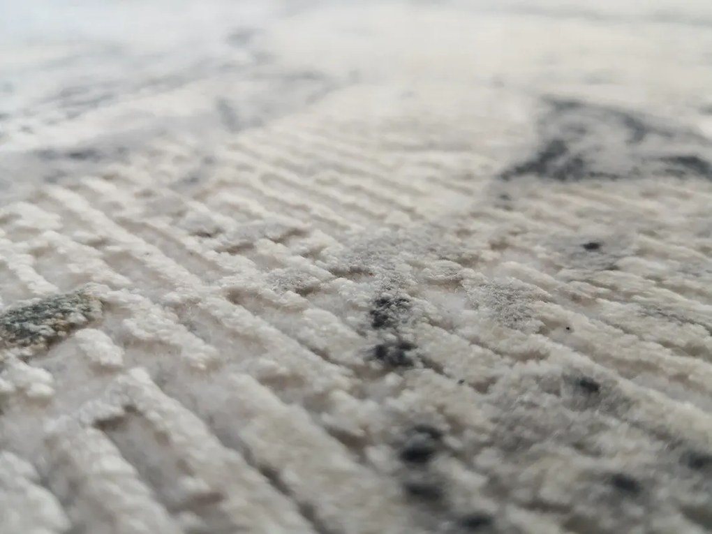 BE Koberec Creante 19141 GREY – sivý obdĺžnikový Rozmer: 200x290 cm