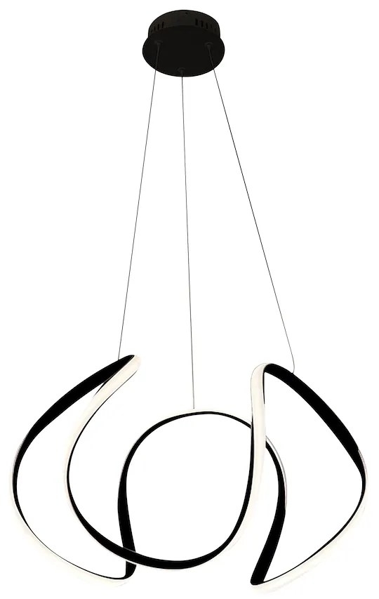 Závesné LED svietidlo Globe, 1x LED 50w, 4000k, ch