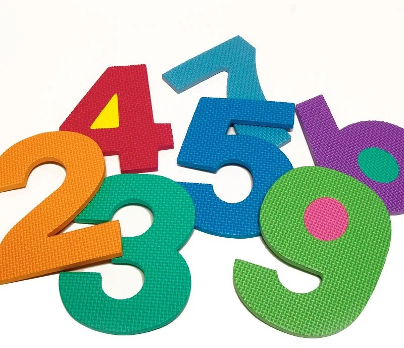 Penová podložka pre deti PUZZLE, 86 dielov, viacfarebná Spielwerk