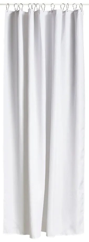 Biely sprchový záves Zone Lux