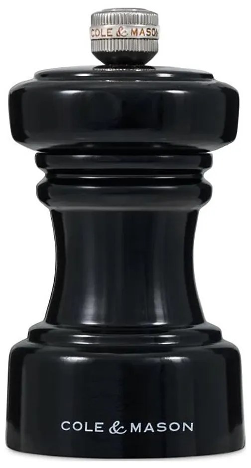 Cole&Mason - Mlynček na soľ HOXTON 10,4 cm buk/lesklá čierna