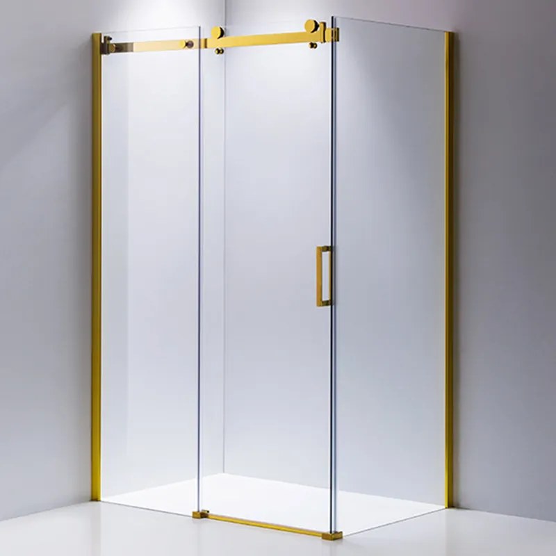 BPS-koupelny Obdĺžnikový sprchový kút HYD-OK203C 120x80 zlatý/transparent - bez vaničky