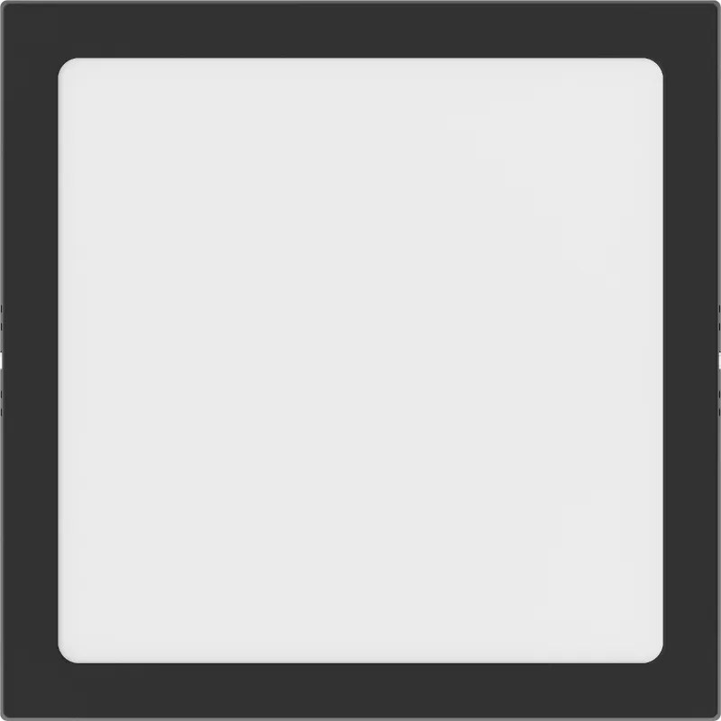 Mexen LDSS, LED stropné svietidlo, rozmer 30 x 30 cm, 24W, studená - 6500K, 1920 lm, čierna - L213-030-2465-70