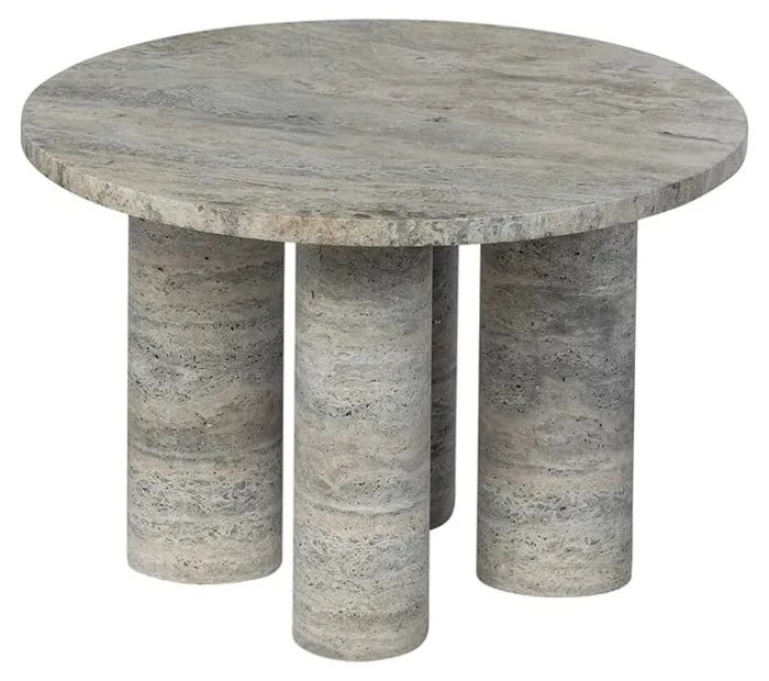 Kamenný okrúhly odkladací stolík ø 52 cm Volos – Blomus