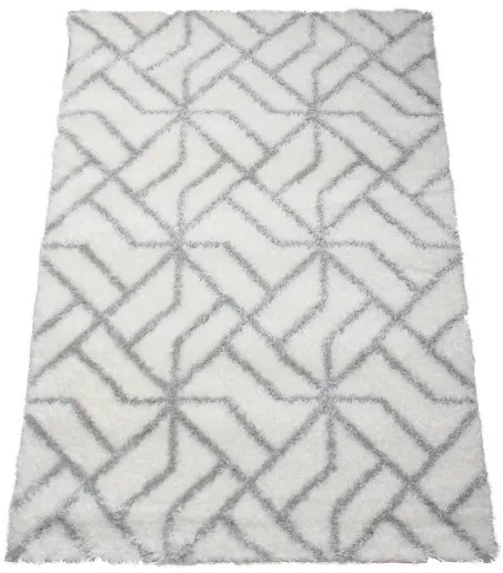 Koberec BOHO 654 sivý / krémový