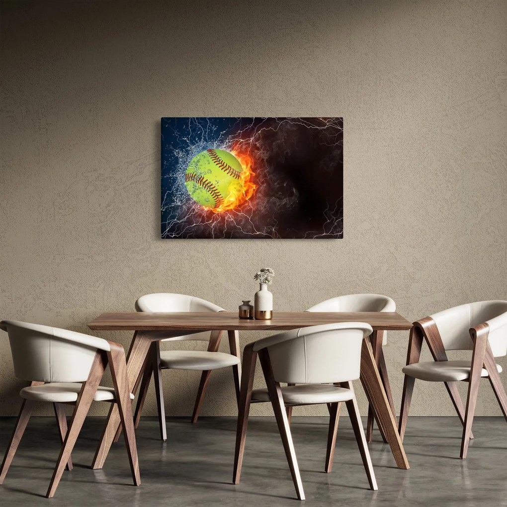 Obraz - Tenisová loptička (90x60 cm)