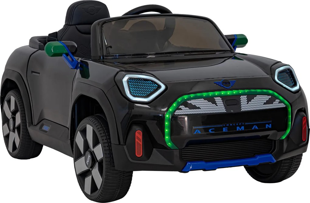 Ramiz Detské autíčko Mini Concept Aceman, čierne