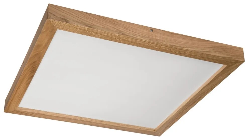 Brilagi-LED Stmievateľné svietidlo WOODY FRAME LED/50W/230V dub 60x60 cm IP44 + DO