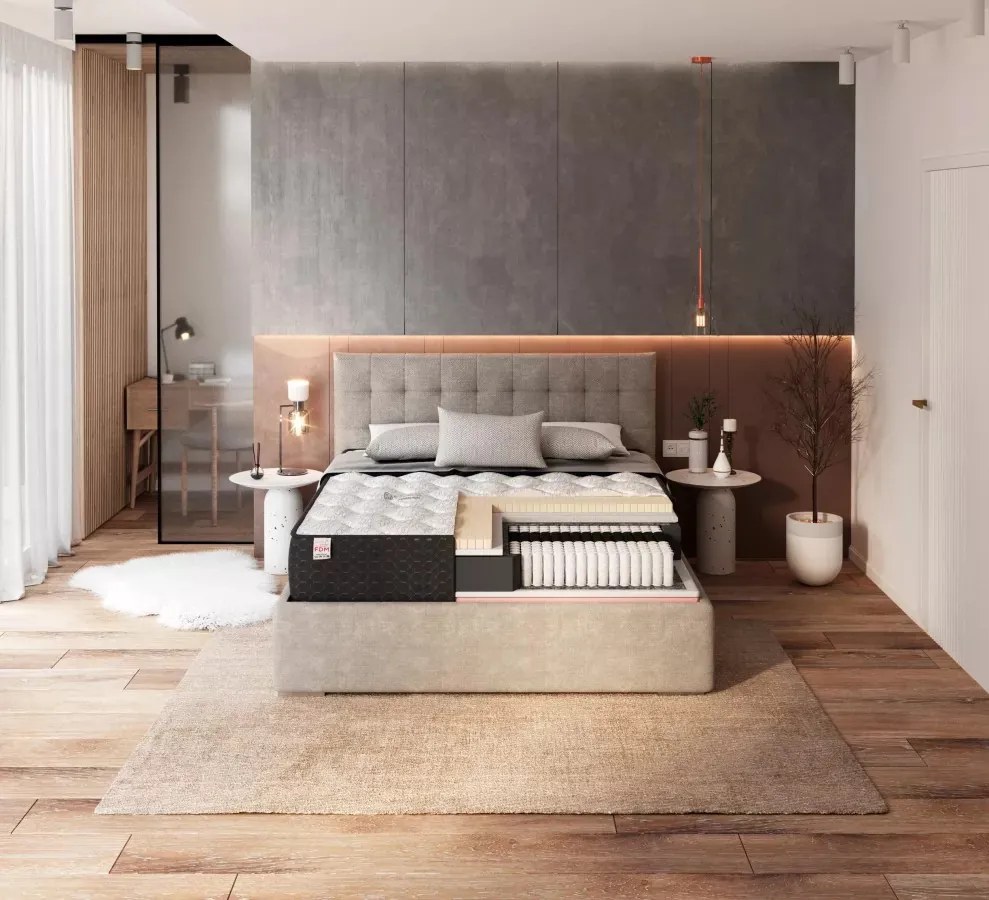 Sendvičová vícevrstvá matrace COMFORT MAX