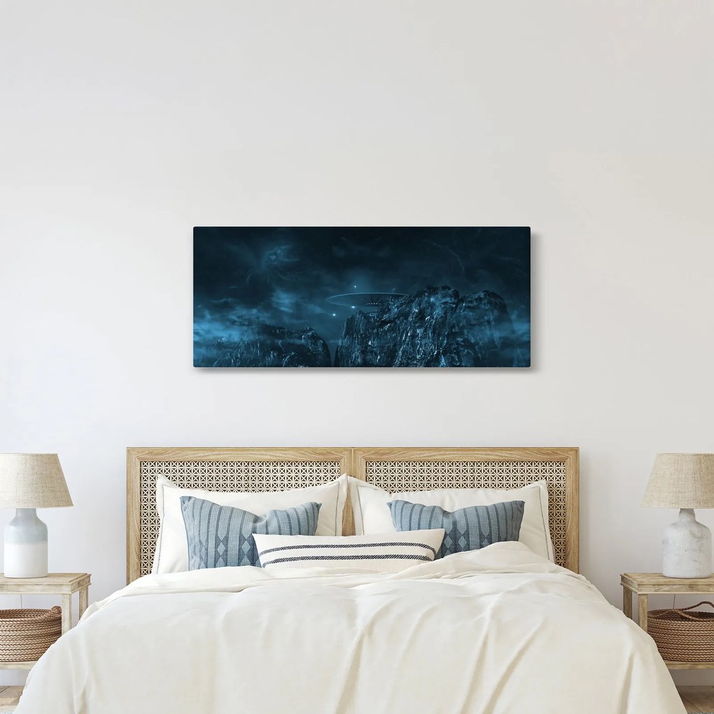 Obraz - Mimozemská misia (120x50 cm)