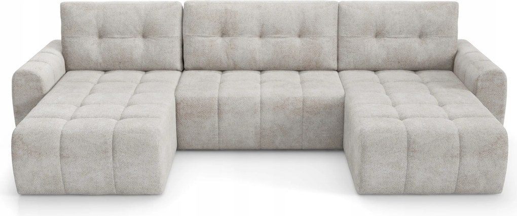 Rohová sedačka Elano Max s funkciou spánku DL a úložným priestorom 345 x 172 cm, typ U