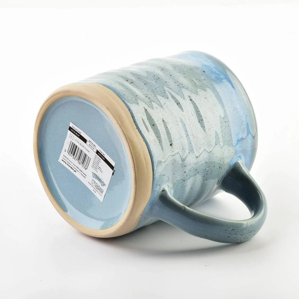 Porcelánový hrnček Lotta Blue 470 ml