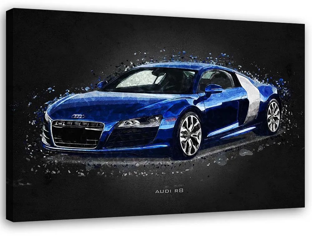 Gario Obraz na plátne Audi R8 - Gab Fernando Rozmery: 120 x 80 cm