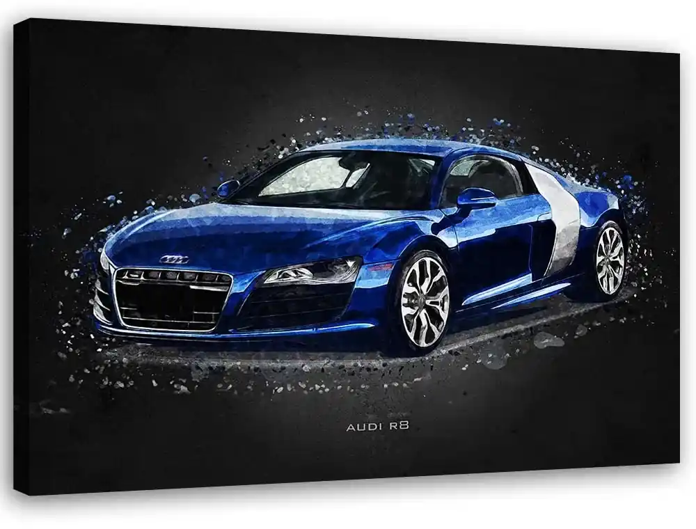 Gario Obraz na plátne Audi R8 - Gab Fernando Rozmery: 60 x 40 cm | BIANO