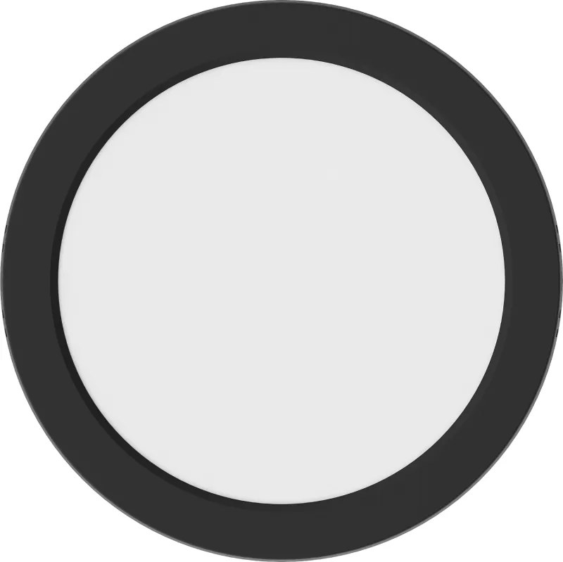 Mexen LDSR, LED stropné svietidlo, priemer 22 cm, 18W, neutrálna - 4000K, 1440 lm, čierna - L212-022-1840-70