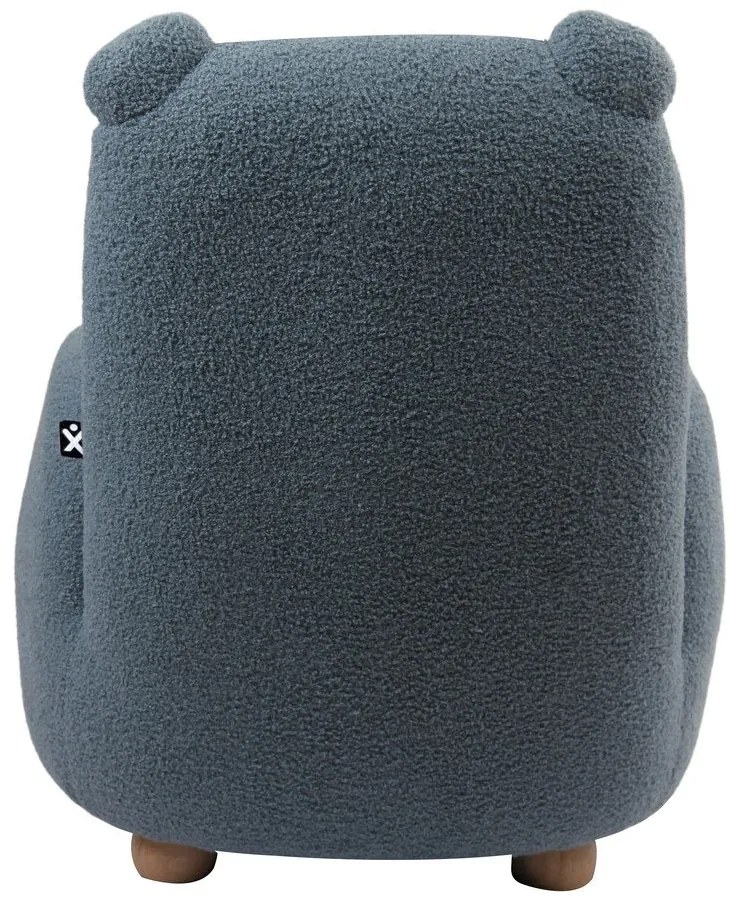 Modré detské kresielko z textílie buklé Rocky – Vipack