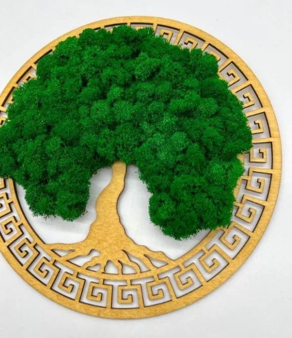 Strom na stenu z machu Olympus 30 cm