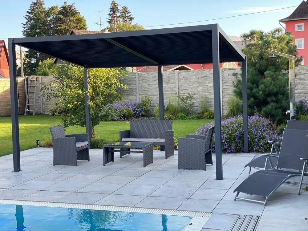 Bioklimatická pergola 4x3 m BIOCLIMATIC 43 Lanitplast