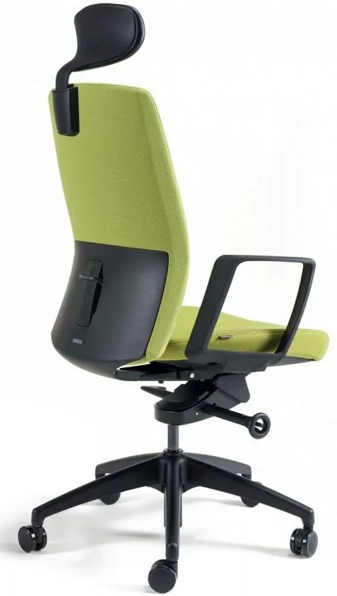 OFFICE PRO bestuhl -  OFFICE PRO bestuhl Kancelárska stolička J2 BLACK SP zelená