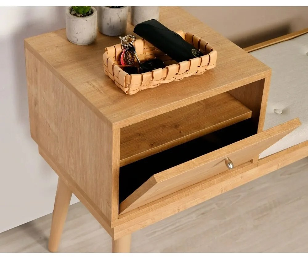 Lavica Urban Cream and Oak