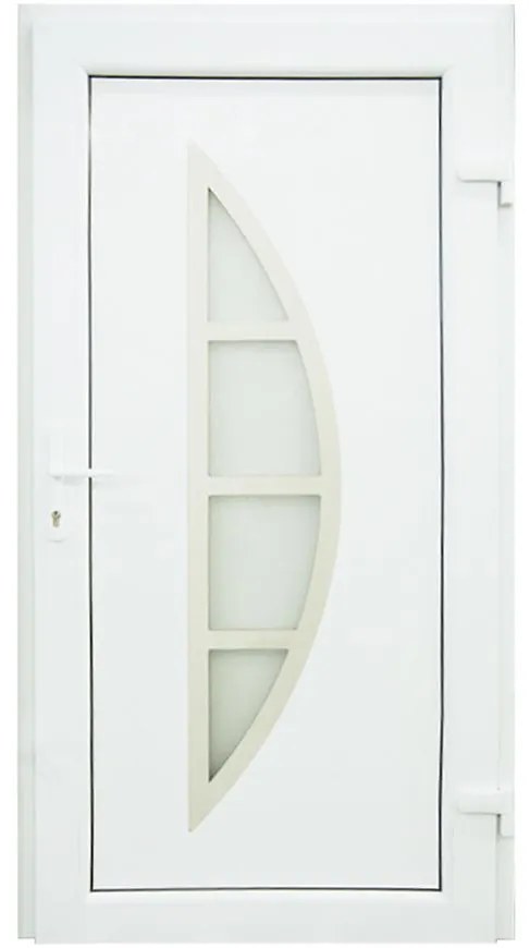 Dvere vchodové Helsinki D28 90P 98x198x7 biela