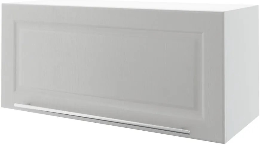 Kuchynská linka Emporium W4B/80 hk aventos light grey stone/biela