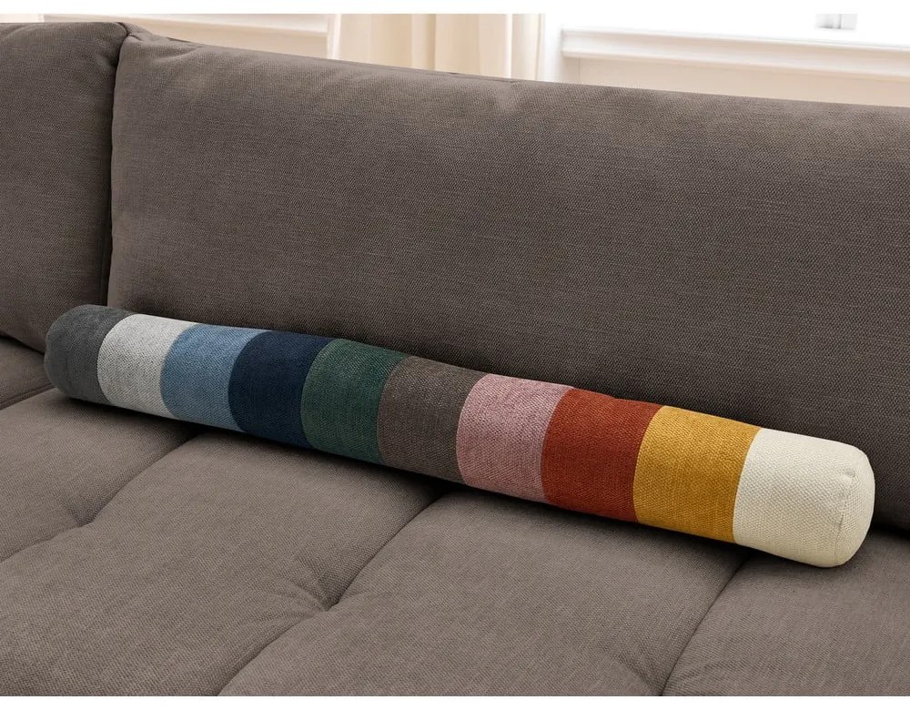 Taupe rozkladacia/s úložným priestorom rohová pohovka (ľavý roh/do L) Fuji – Bobochic Paris