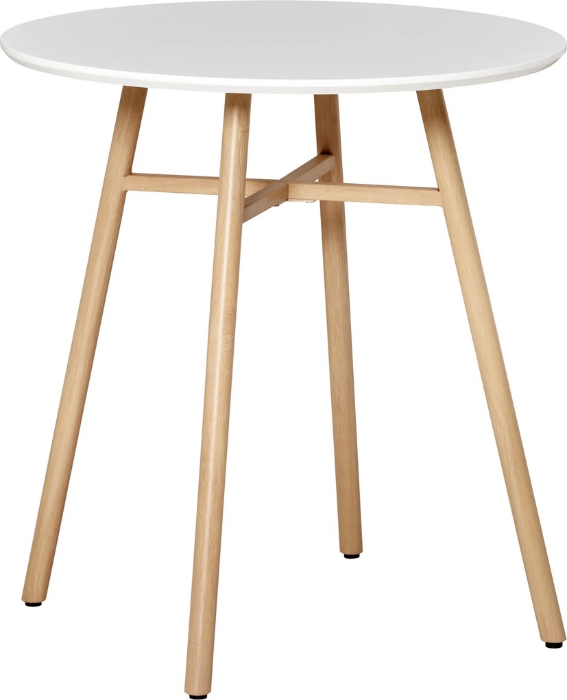 XXXLutz JEDÁLENSKÝ STÔL, biela, farba duba, 70/70/75 cm Carryhome - Stoly - 000758022701