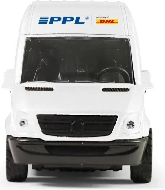 RAPPA Kovové autíčko PPL s otváracími dverami - 14 cm