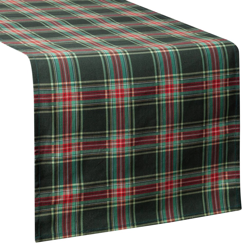 VIANOČNÝ BEHÚŇ NA STÔL AURORA 40X140 CM VZOROVANÝ