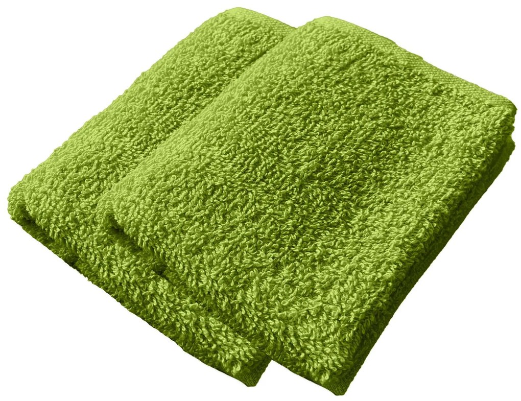 Froté malý uterák deluxe zelený 30x50cm TiaHome