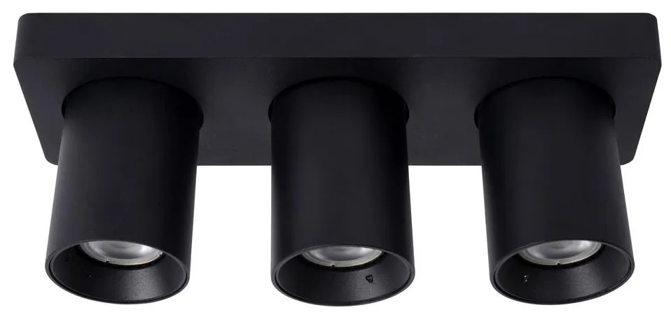 Lucide 09929/15/30 - LED Stmievateľné bodové svietidlo NIGEL 3xGU10/5W/230V čierna