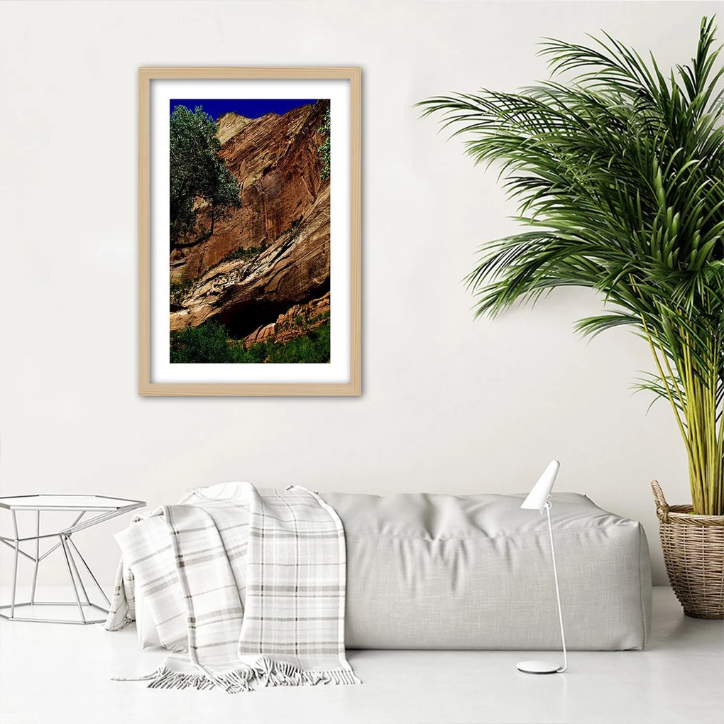 Gario Plagát Skalnatá krajina Farba rámu: Bez rámu, Rozmery: 30 x 45 cm