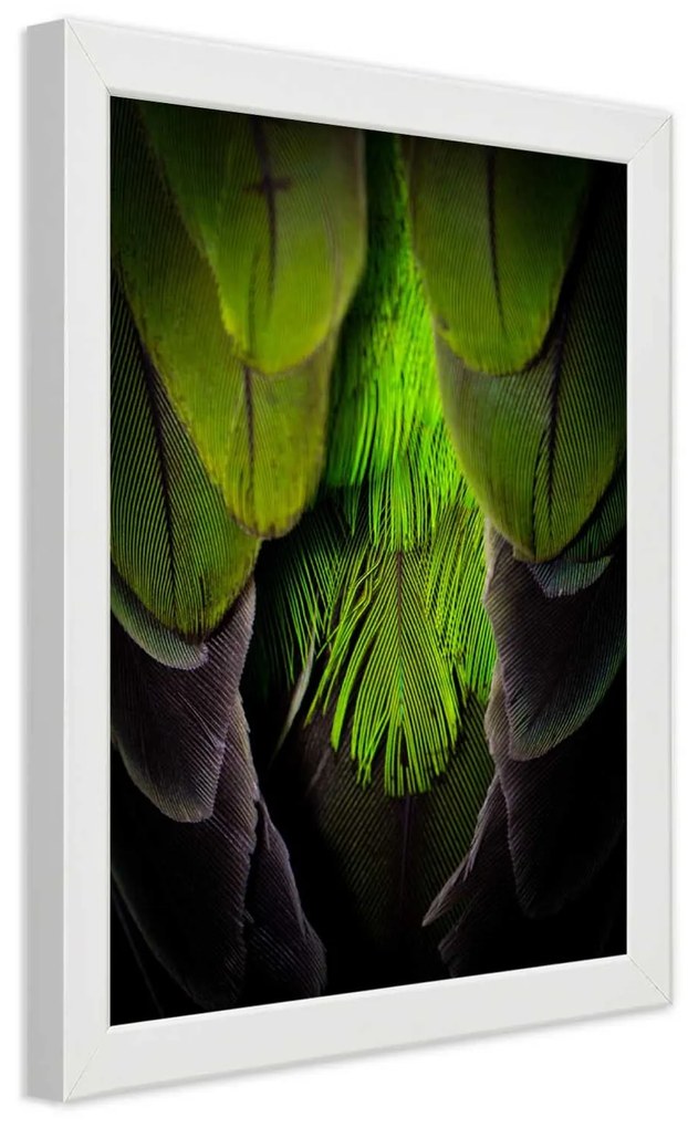 Gario Plagát Zelené perie Farba rámu: Bez rámu, Rozmery: 40 x 60 cm